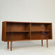 Vintage teak display cabinet sideboard shelf 60s midcentury