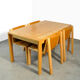 Dining room set SE15 by Pierre Mazairac & Karel Boonzaaijer for Pastoe, 1976 Netherlands