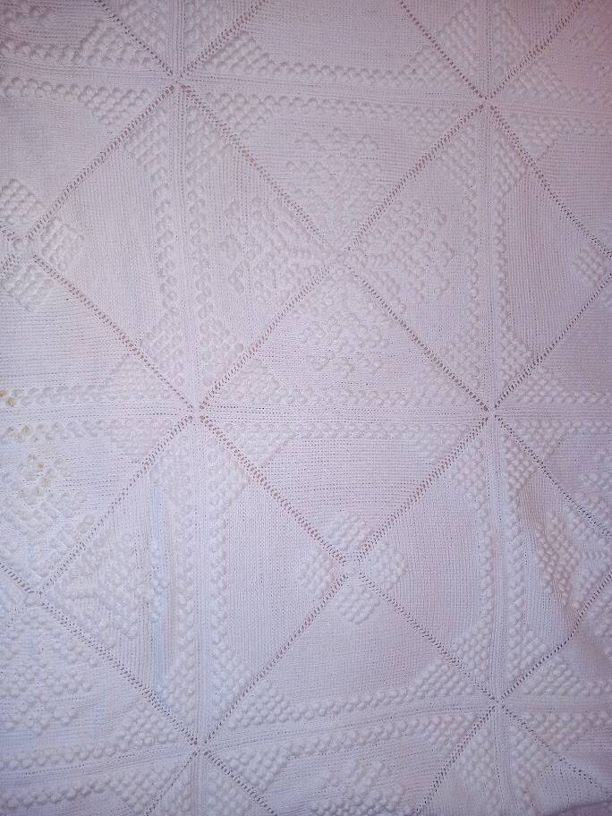 Couvre-lit au crochet