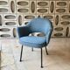 Conference chair by Eero Saarinen for Knoll, reupholstered.