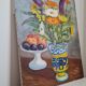 Nature morte fleurs et fruits