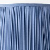 Pair of Royal Delft blue and white ceramic table lamps, 1905, with new pleated silk shades.