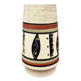 Interesting Bay Keramik ceramic vase, New look, Germany 1970s.