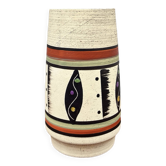 Interesting Bay Keramik ceramic vase, New look, Germany 1970s.