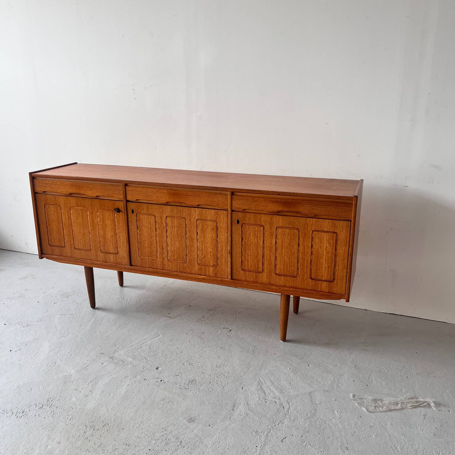 Buffet en teck, Norvège, années 1960