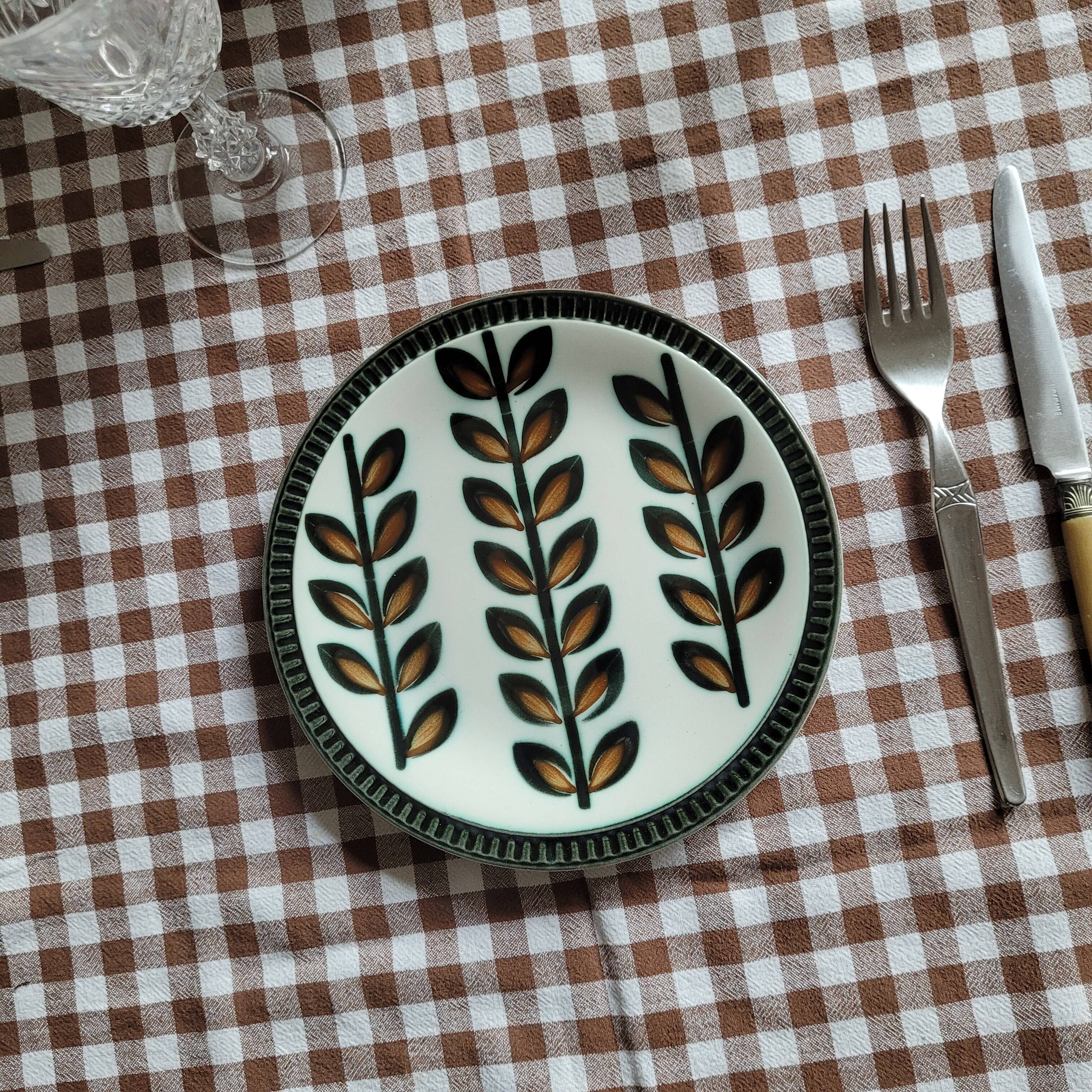 La Redoute x Selency lot de 4 assiettes Rambouillet dessert