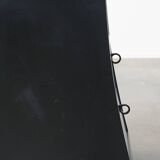 Set of 2 (bedside) tables by Umberto Asnago for Giorgetti on wheels