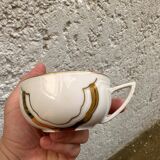 Service à thé ancien en porcelaine – estampillé jmporte de tchecoslovaquie