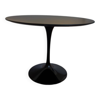 Knoll Saarinen black table diameter 107