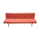 Day bed tissu rouge