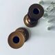 Pair of bronze candlesticks