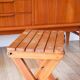 Petit tabouret en bois pliant, 1970