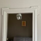 Mirror late 19th 120x84cm white