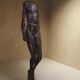 Sculpture of a male nude, 1986, metal