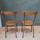 Paire de chaises industrielles