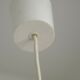 French Vintage Retro Ceiling Light With Round Mustard Yellow Glass Shade