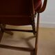 Adjustable old Scandinavian vintage relax armchair