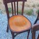 Set de 5 chaises de bistrot anciennes