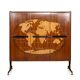 20thc italian stylised "map of the world" cabinet c.1950