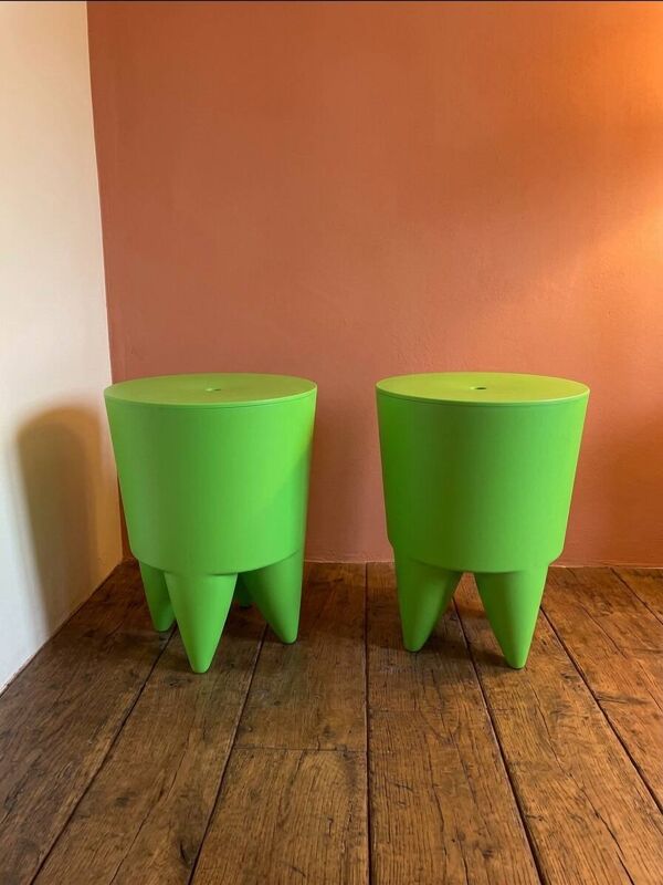 Lot de 2 Tabourets / Coffres ''Bubu'' - Philippe Starck (XO)
