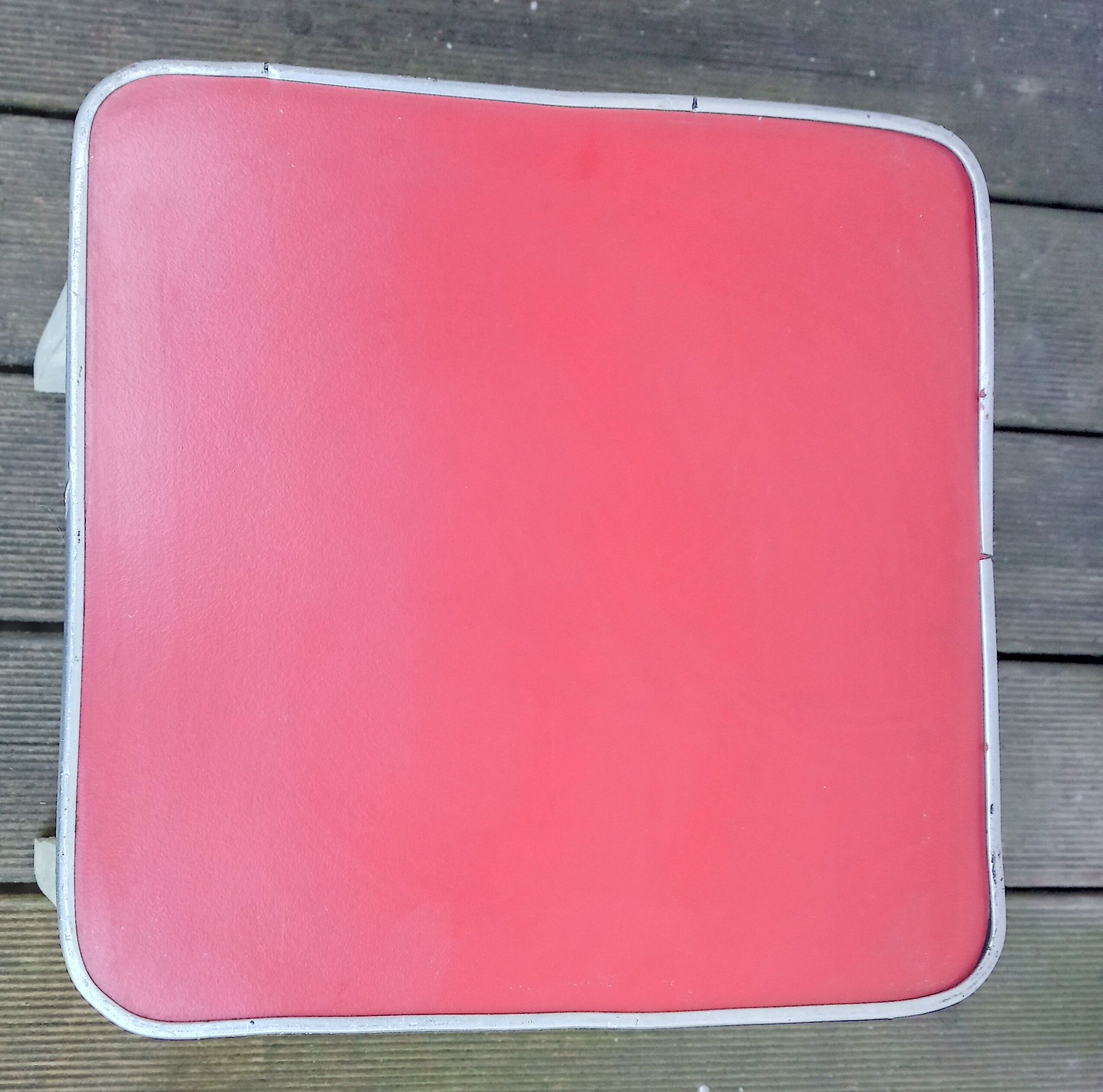 Paire de tabourets bois années 50