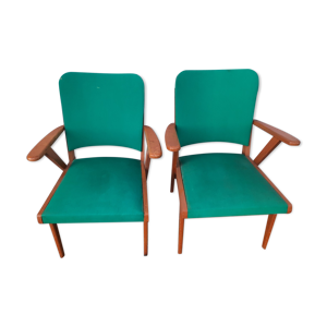 Fauteuils bridge vintage