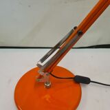 Orange vintage desk lamp