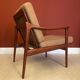 Norwegian teak lounge chair by Fredrik Kayser for Vatne, 1960s