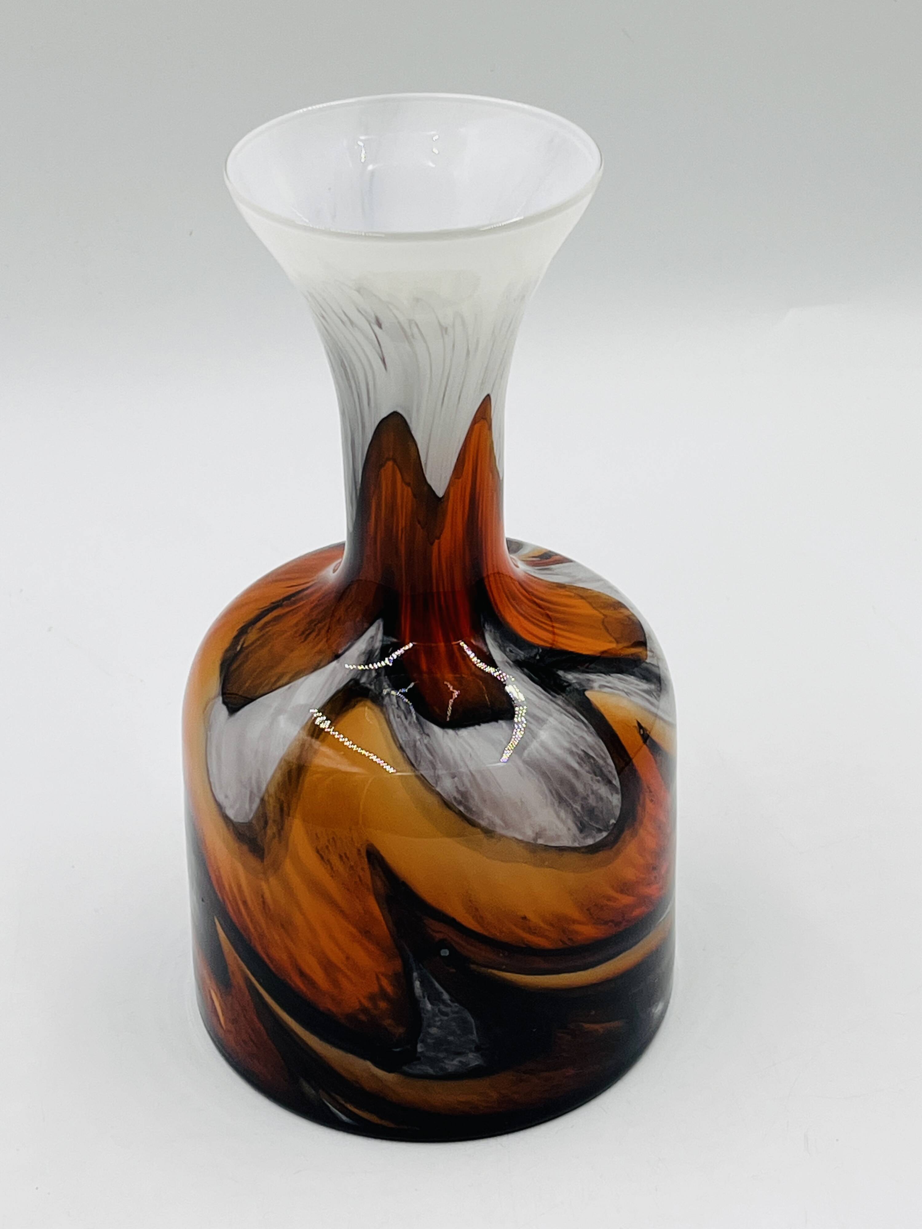 Carlo Moretti opaline vase