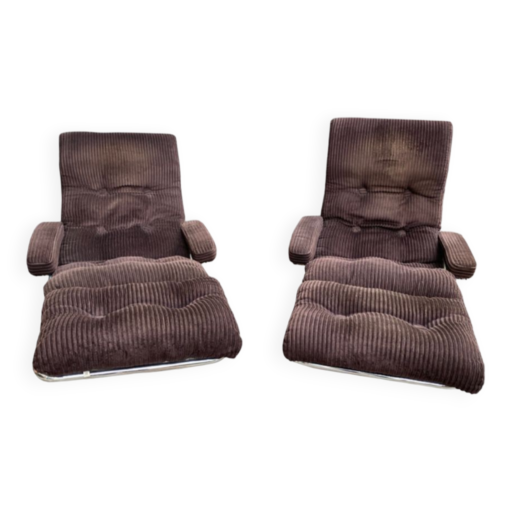 Pair of Lama rocking-chair chair