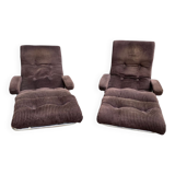 Pair of Lama rocking-chair chair