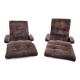 Paire de fauteuil rocking-chair Lama