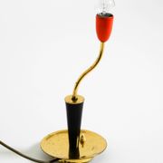 Beautiful original Mid Century Modern brass table lamp