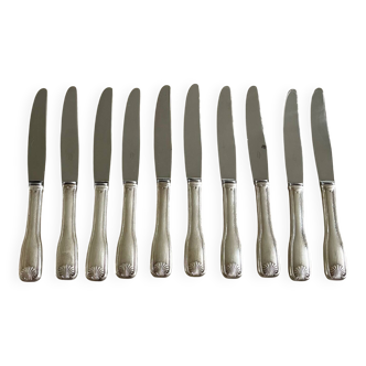 10 François Frionnet shell model knives.