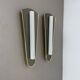 set of 2 large 37cm "honeycomb" theatre Wall Light elements, Germany, 1950