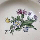 10 flower plates Sarreguemines Lyon