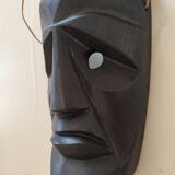 ethnic ebony mask to be laid or hung