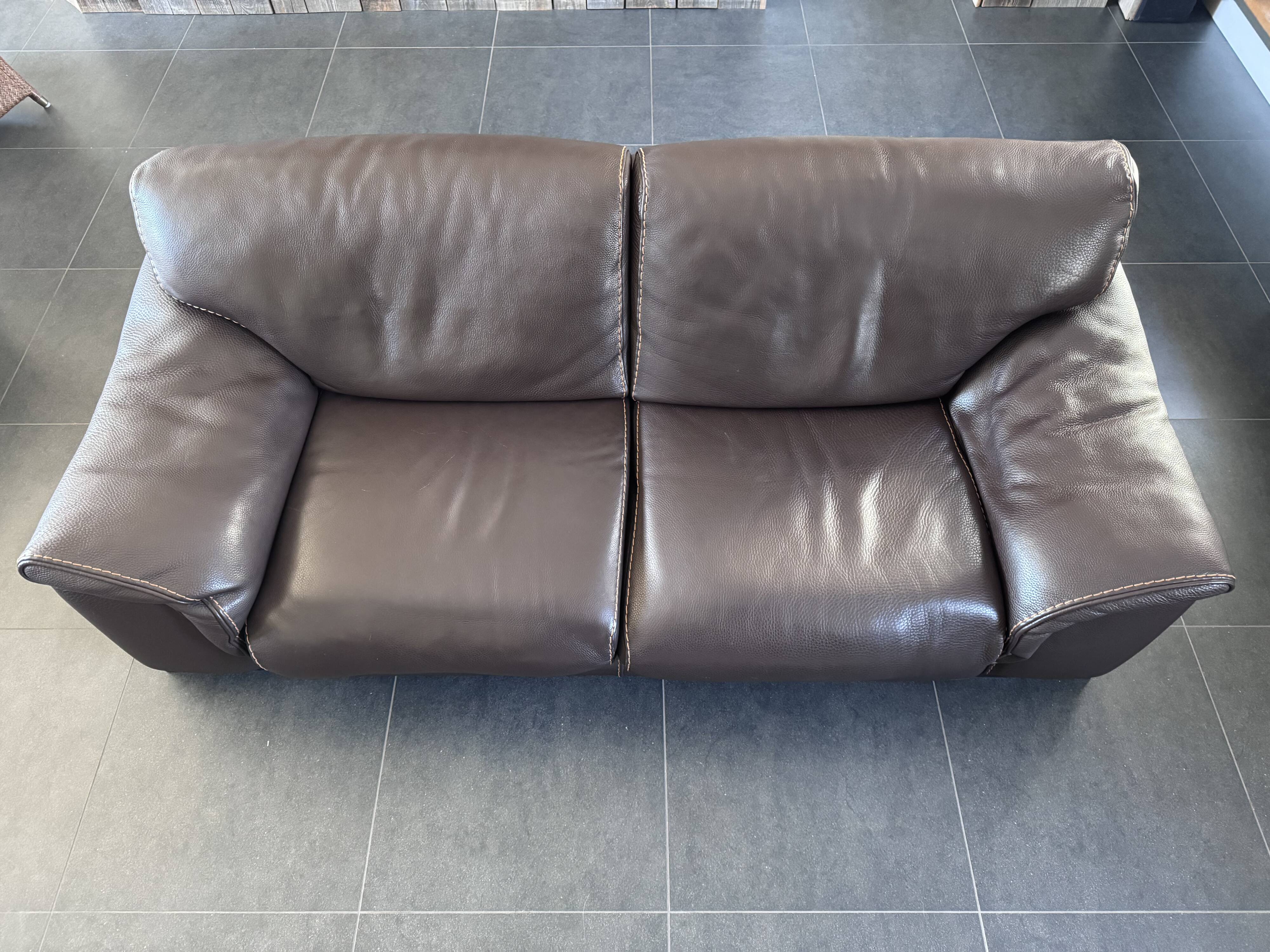 vintage leather sofa