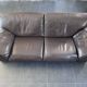 vintage leather sofa