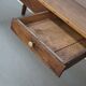 Large rustic farmhouse dining table from the French 19th century, in old elm