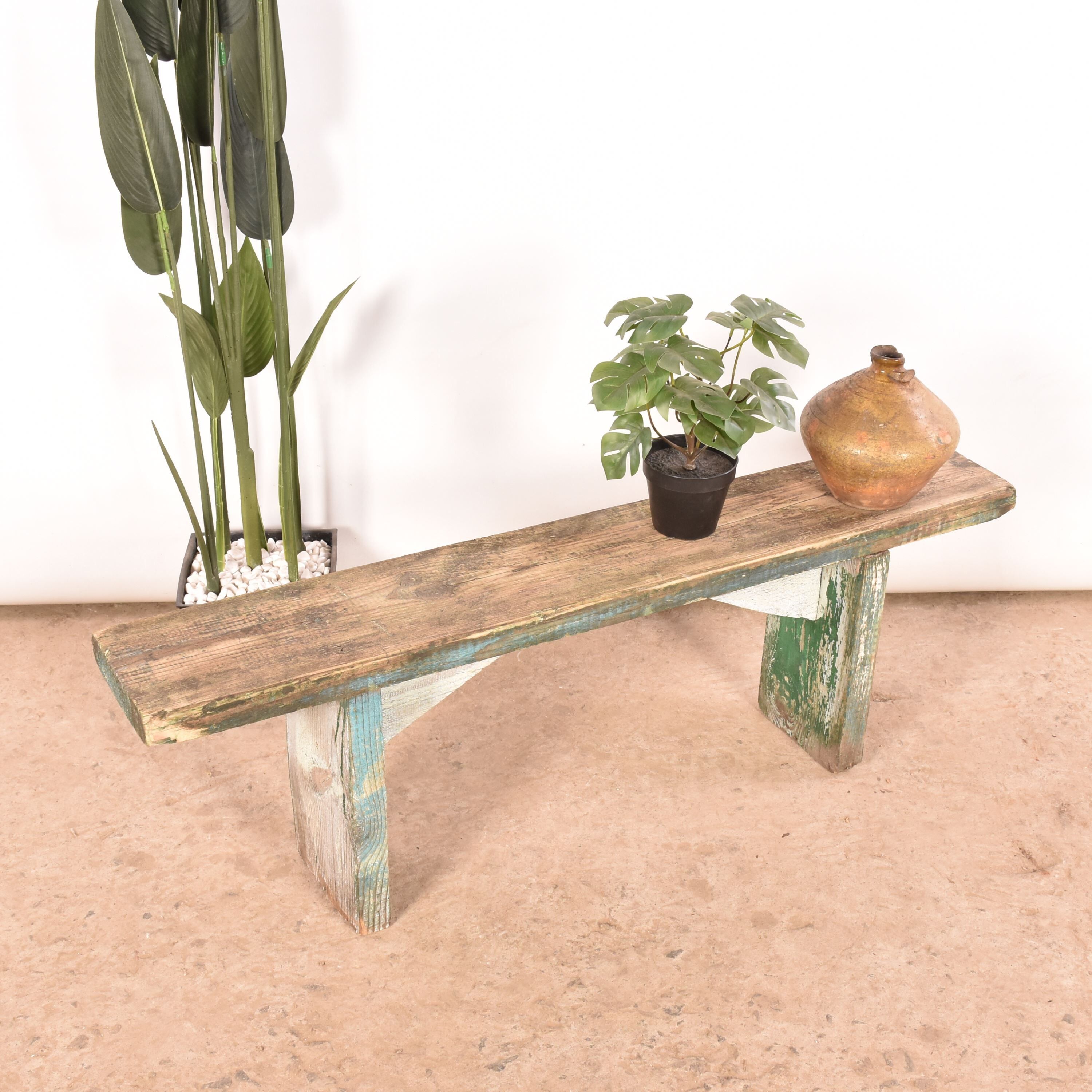 Vintage wooden bench