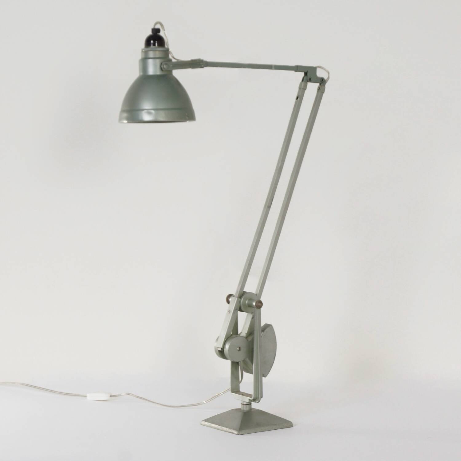 INDUSTRIAL DESK LAMP WITH COUNTERWEIGHT BY ERPE, 1950S