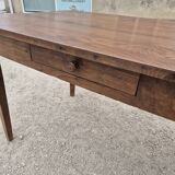 Old farmhouse table, one drawer 1m95