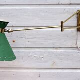 Diabolo wall lamp by René Mathieu, 1950