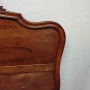 Headboard made of carved wood
