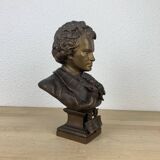 Buste Beethoven régule d'après Gaston Leroux