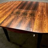 Danish Rosewood Folding Dining Table, 1960s