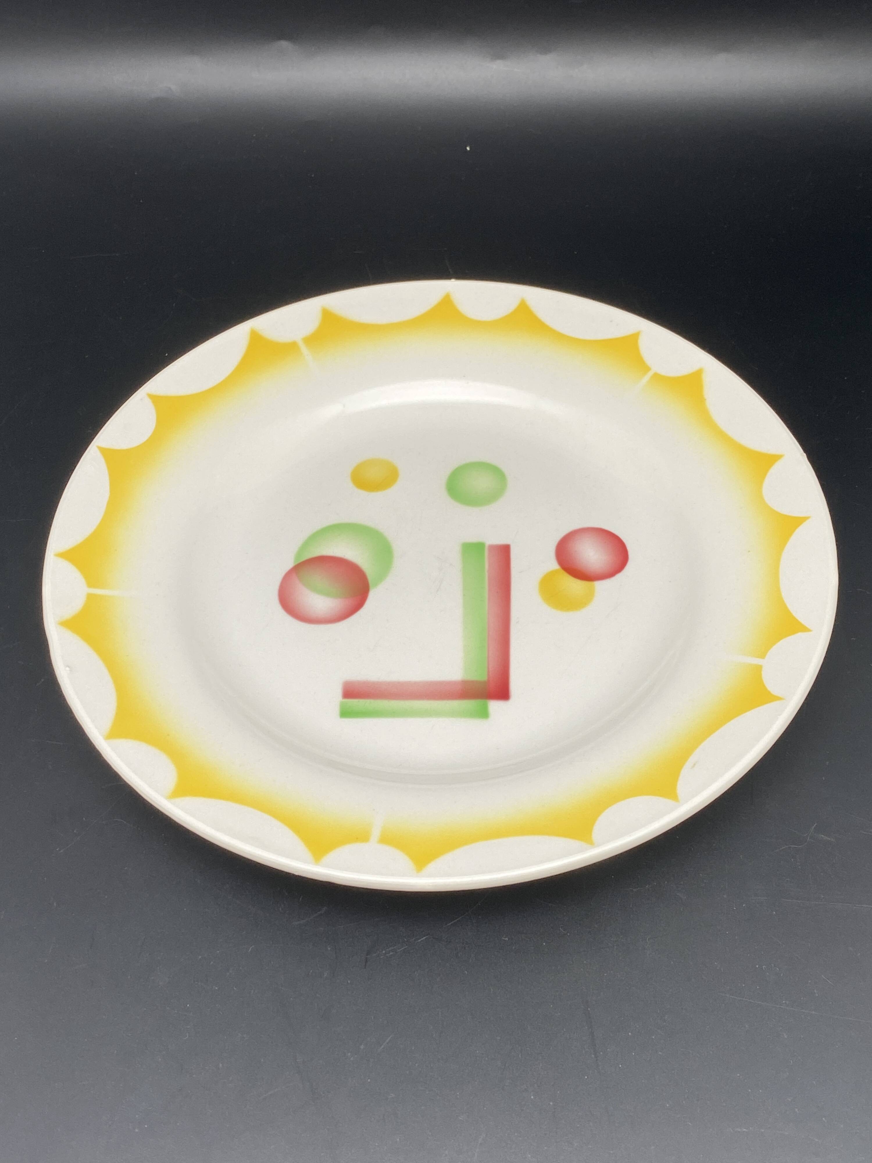 Dinner plates “Planètes” Collection Digoin Sarreguemines – MPM0324VLP1