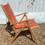 Chair folding vintage 60s