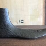 Foot shape vintage metal shoemaker